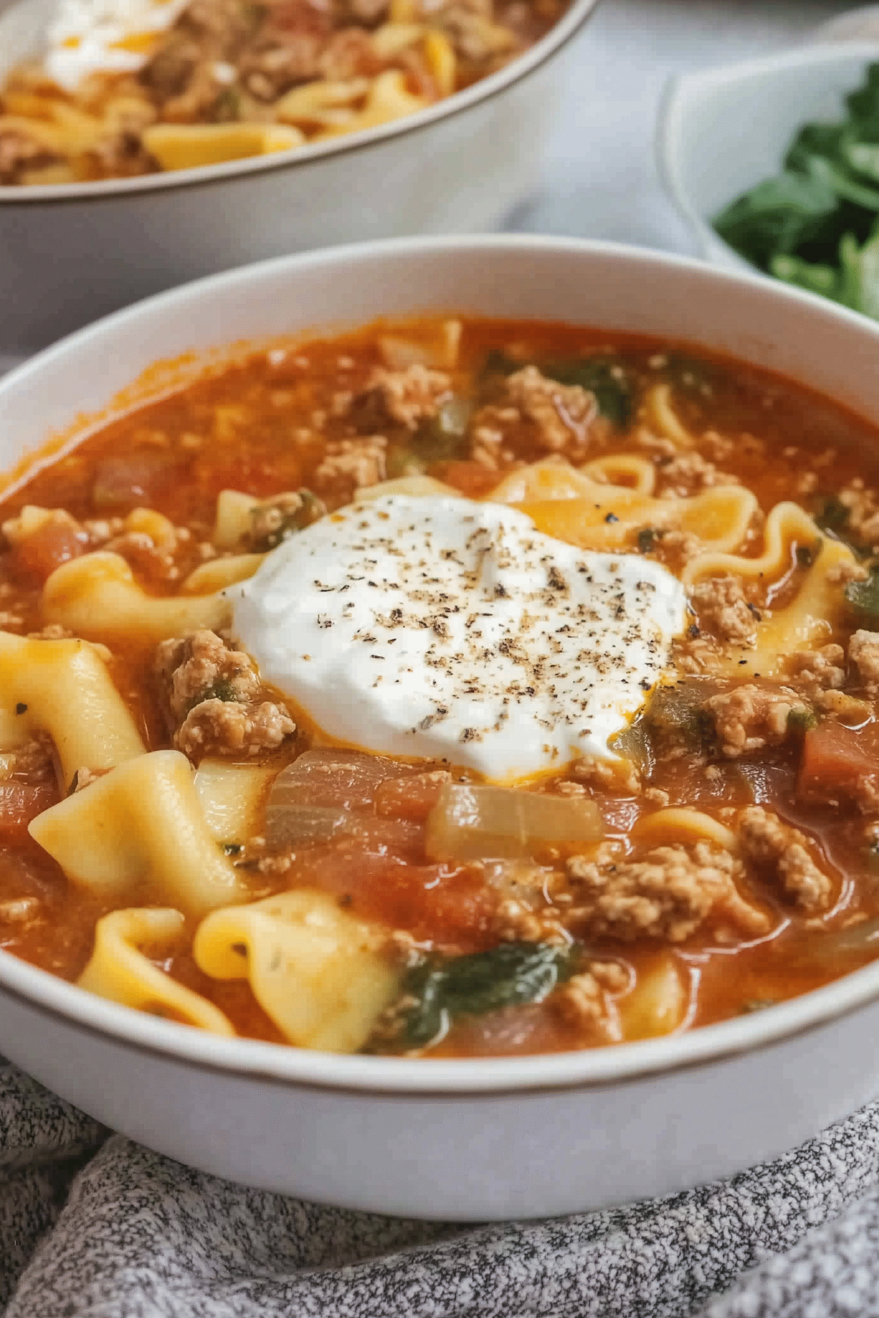 Gluten Free Lasagna Soup Dairy Free 2 scaled