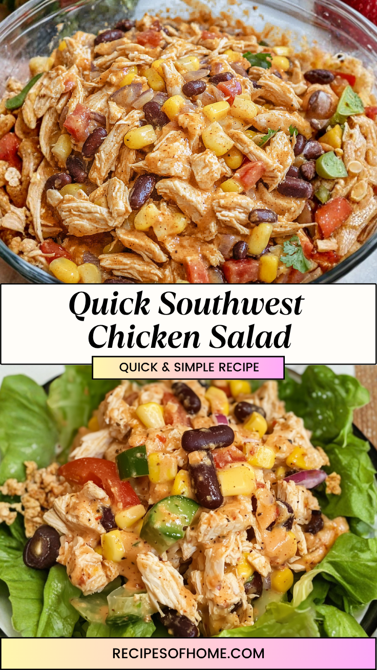 Quick Southwest Chicken Salad 3 Quick Southwest Chicken Salad 3