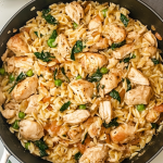 One Pot Chicken Orzo 1