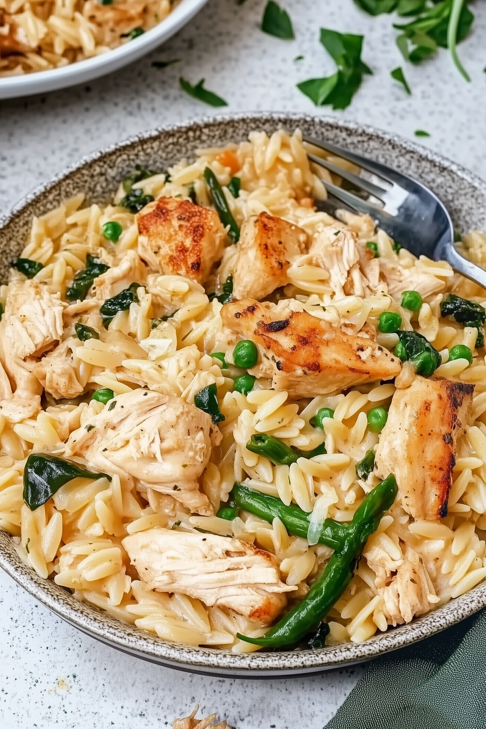 One Pot Chicken Orzo 2 scaled