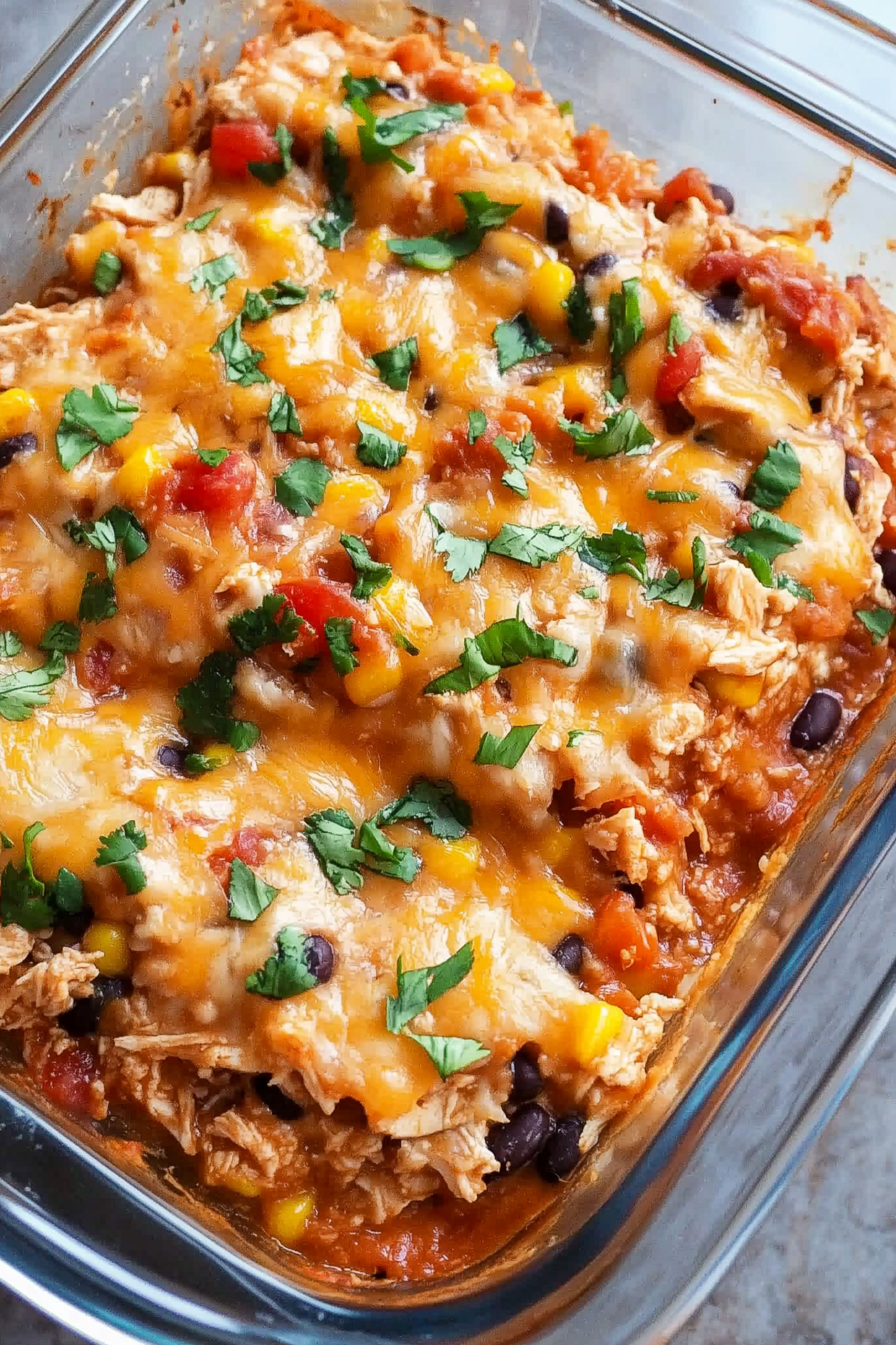 Easy Chicken Burrito Casserole 1 scaled Easy Chicken Burrito Casserole 1 scaled