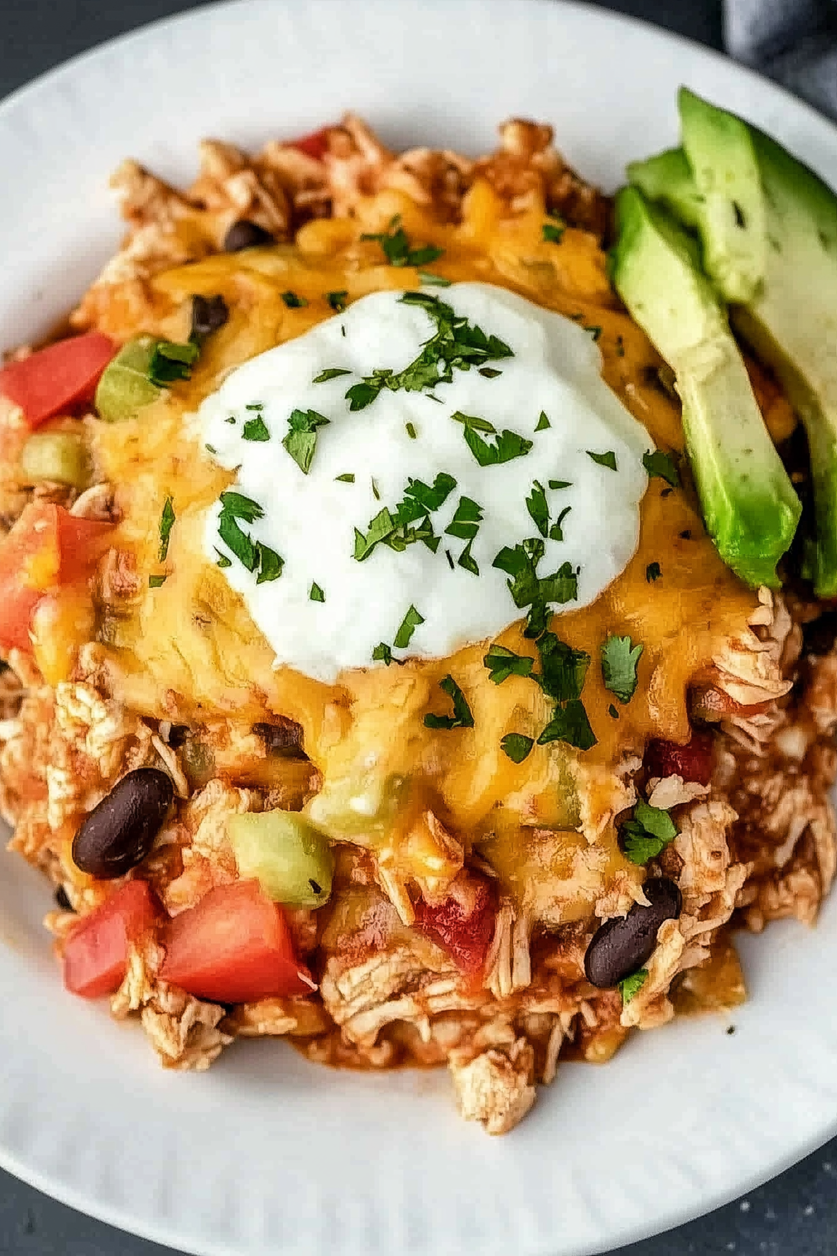 Easy Chicken Burrito Casserole 2 scaled Easy Chicken Burrito Casserole 2 scaled