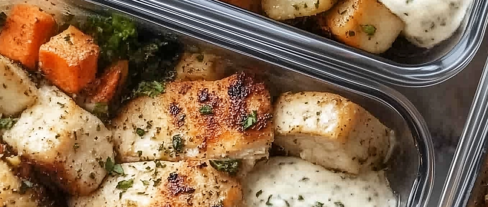 Ranch Chicken Meal Prep 1