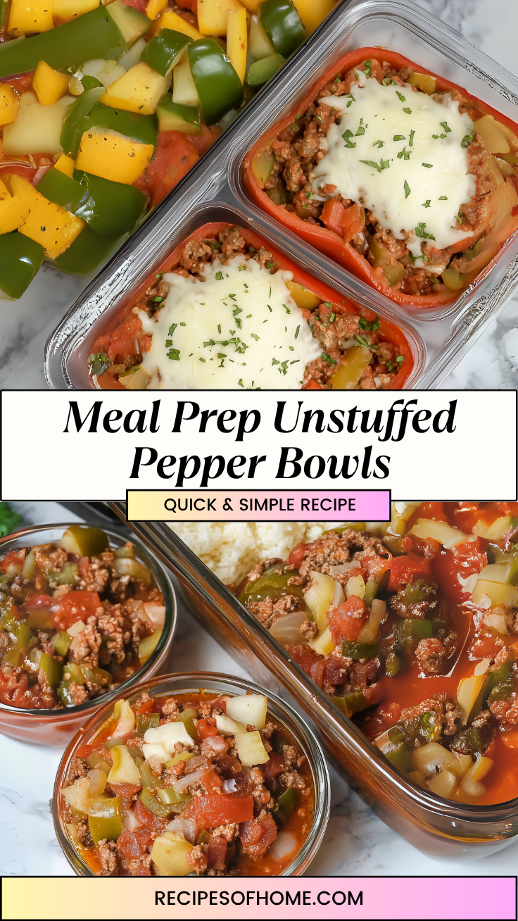 Meal Prep Unstuffed Pepper Bowls 3 Meal Prep Unstuffed Pepper Bowls 3
