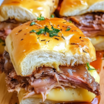 Easy French Dip Sliders 1