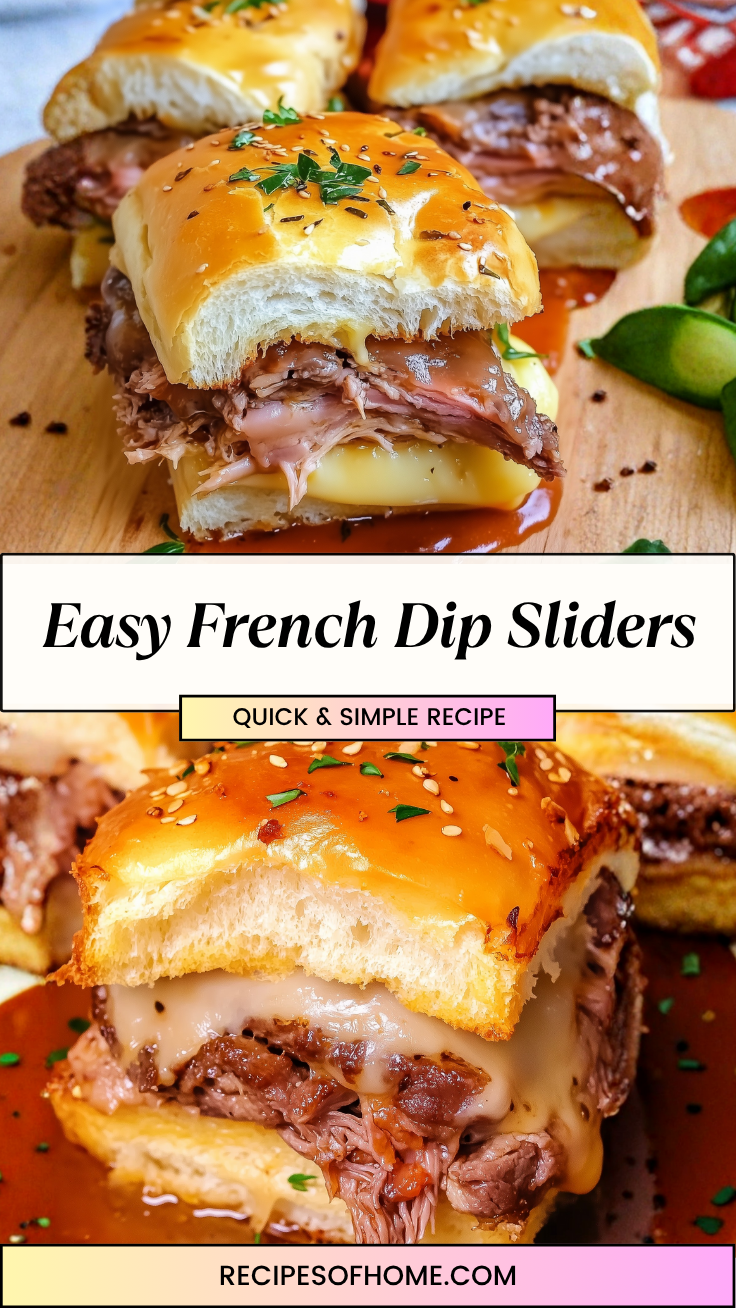 Easy French Dip Sliders 3 Easy French Dip Sliders 3
