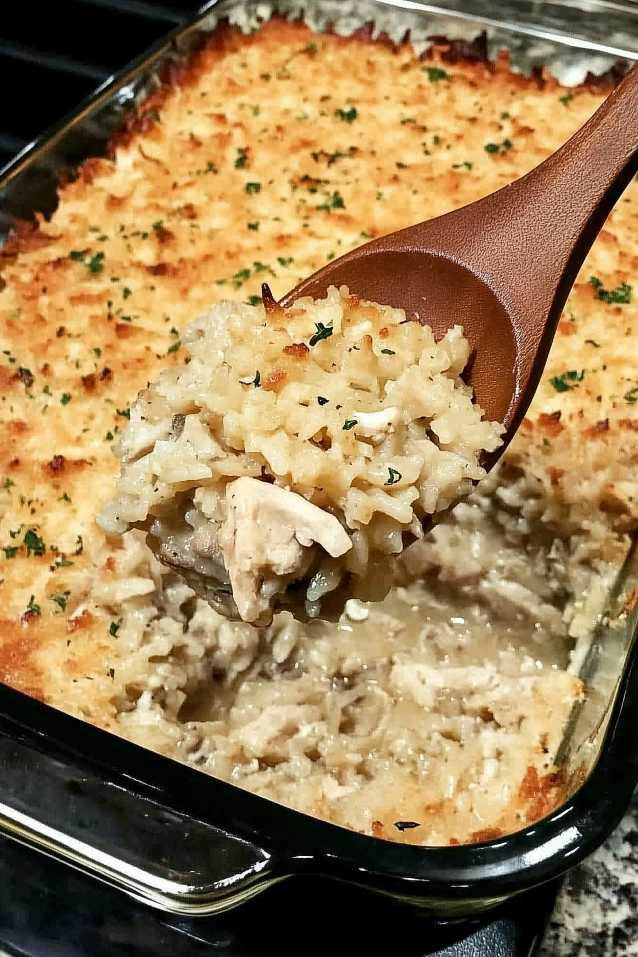 Creamy Chicken and Rice Casserole