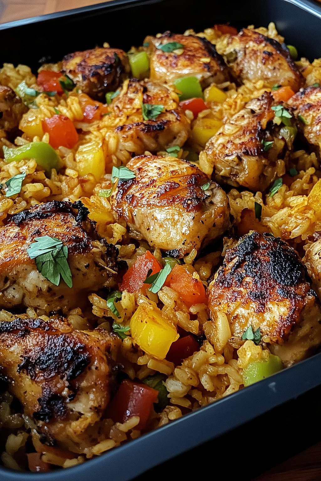 Caribbean Chicken and Rice