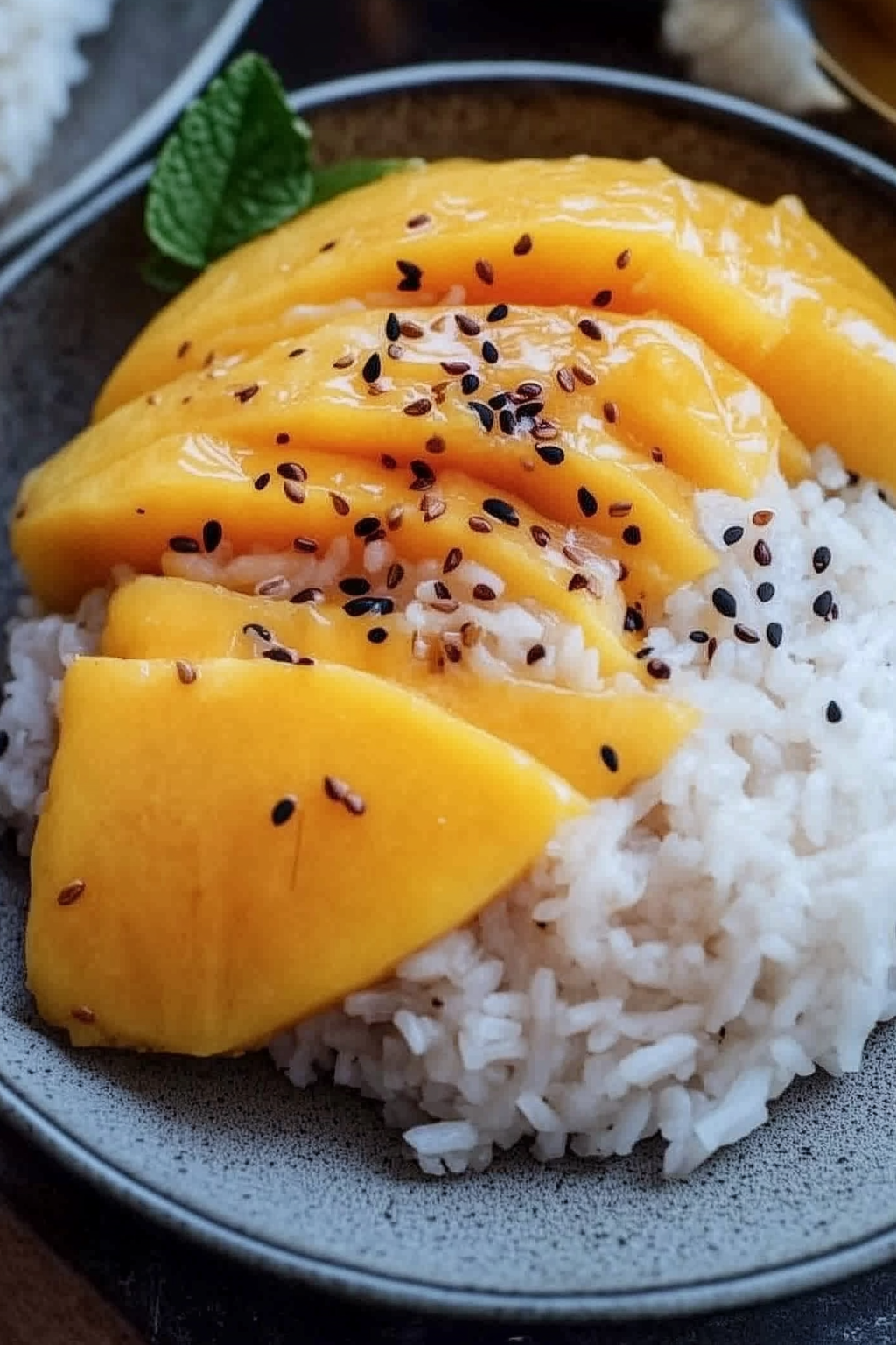 Homemade Mango Coconut Rice