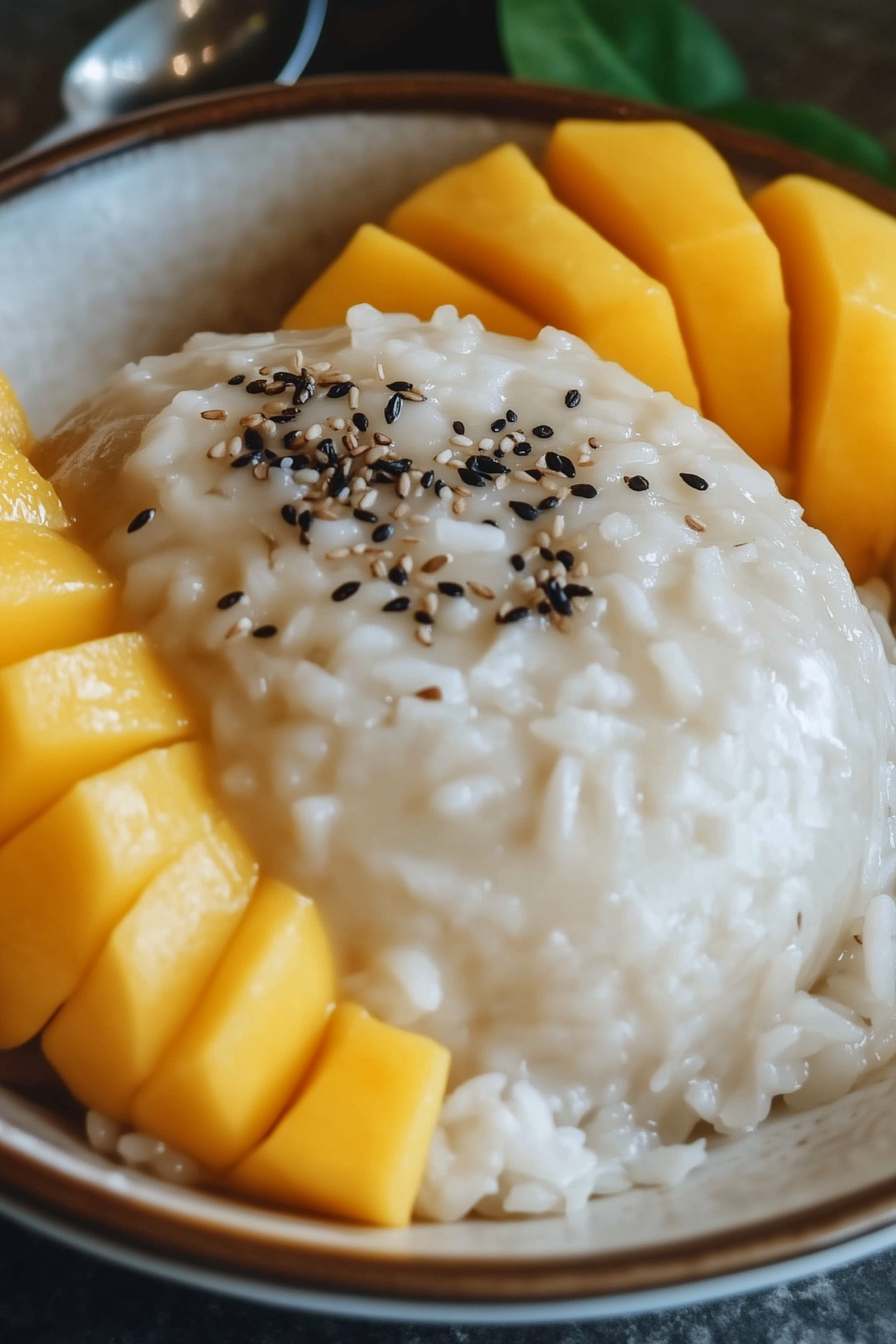 Coco Mango Rice Homemade Mango Coconut Rice